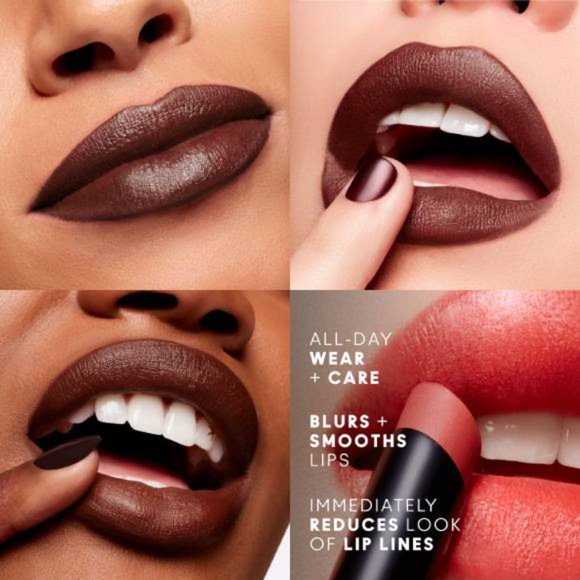 MAC Cosmetics Powder Kiss Velvet Blur Slim Stick in 879 Love Clove - Picture 2 of 4